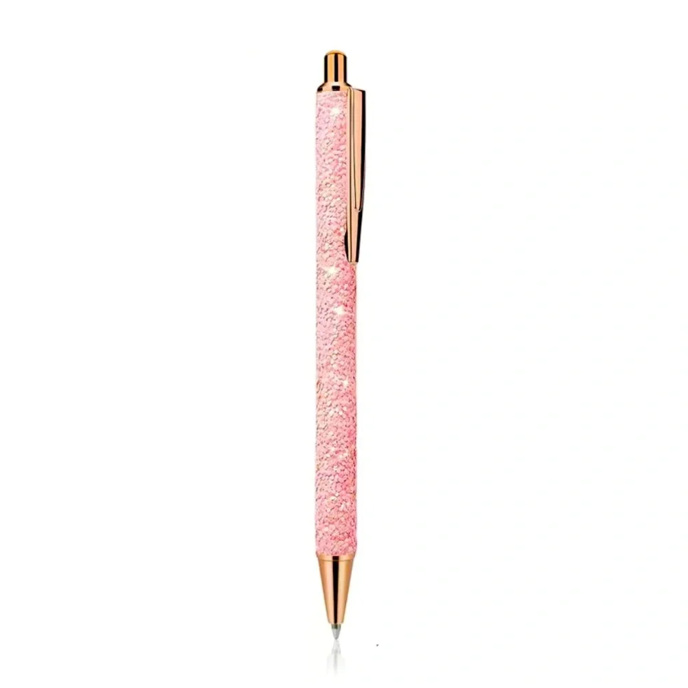 🍒🍒 Sparkly Pink Metal Pen